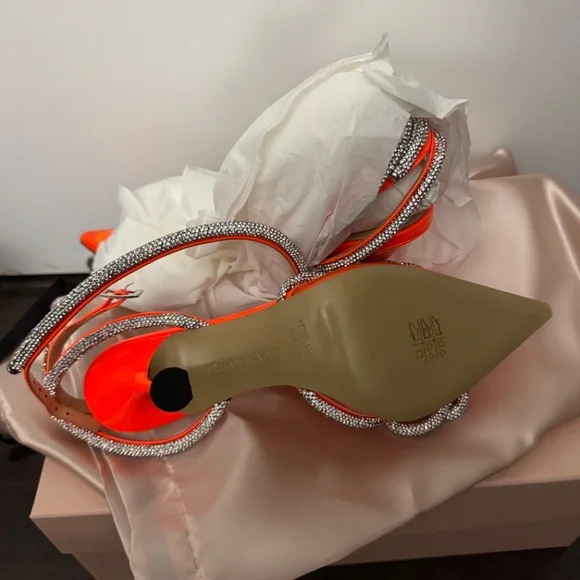 Mach & Mach double crystal bow heels - Picture 3 of 3